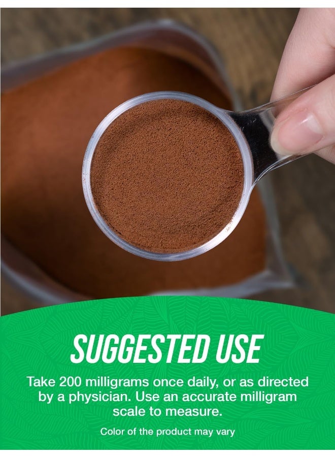 BulkSupplements مسحوق مستخلص بذور العنب من BulkSupplements.com - مكملات عشبية، مكملات مضادة للأكسدة - 200 ملغ من مسحوق مستخلص بذور العنب لكل حصة، خالي من الغلوتين (500 جرام - 1.1 رطل) - Image 4